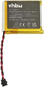 vhbw Batería Compatible con Tomtom Runner 2, 3, 1 smartwatch, Reloj de Actividad (280 mAh, 3,7 V, Li-Poli) + Herramientas