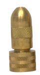 Chapin 6-6002 Adjustable Brass Cone Pattern Nozzle for Poly Shut-Off