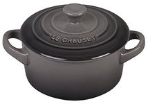 Le Creuset Stoneware Mini Round Cocotte, 8 oz., Oyster