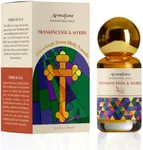 Frankincense & Myrrh Anointing Oil 9ml (0.3 fl oz.)| Blessings from The Holy Lands | Blessed Olive Oil from Jerusalem with Biblical Spices | Natural Ingredients | Holy Oil for Prayer and Protection