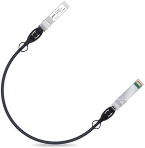 ipolex 10G SFP+ Twinax Cable, SFP Patch Cable, Direct Attach Copper(DAC) Passive Cable,for Cisco SFP-H10GB-CU0.5M,Meraki,Ubiquiti UniFi UC-DAC-SFP+,TP-Link TL-SM5220-0.5M,Mikrotik and More,0.25m~7m