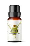 Oud Fragrance Oil, 10ml - Use in Aromatherapy Diffuser, Home Made Making, Potpourri, Candle, Soap, Slime, Bath Bomb, Air Freshener