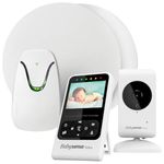 Babysense Baby Video & Movement Monitor Bundle - V24R Model With Under-The-Mattress Sensor - 2 in 1