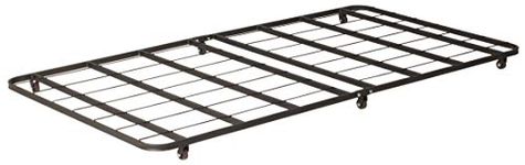 Hillsdale Furniture Metal Frame Roll-Out Trundle for Daybeds and Twin Beds, Black