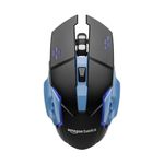 amazon basics Wireless Gaming Mouse | 7 programmable Buttons | Dual Connectivity Bluetooth 5.1 + 2.4 GHz | Rechargeable | up to 3200 DPI