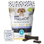 ProDen PlaqueOff 20 Mini Dental Bones for Small Dogs Tartar, Plaque & Bad Breath Remover, Improves Overall Oral Health, Vegetable Fusion and Blueberry