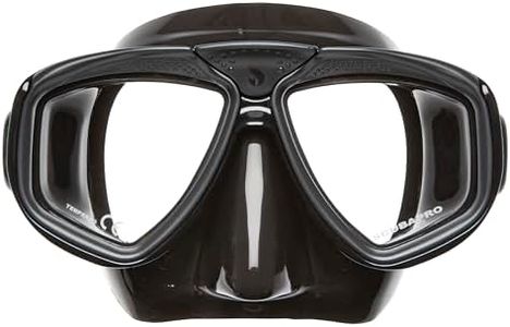 Scubapro Masque Zoom Full Kit de détendeur pour plongée en Eau Froide Unisex-Adult, All/Black, One Size