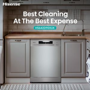 Hisense 14-Place Dishwasher – Stainless Steel