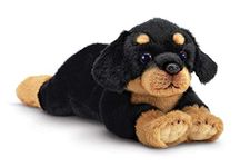 Bearington Gunner Rottweiler Plush Stuffed Animal Puppy Dog 15”