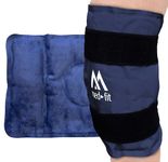 med-fit Ice Pack, Reusable Gel Ice Wrap for Knee Pain Relief, Cold Compression Therapy for Leg Injuries, Swelling, Knee Replacement Surgery, Arthritis, Bruises & Sprains. NHS Supplied