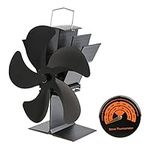 gohantee Fireplace Stove Fan 5-Blad