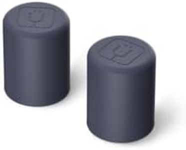 BrüMate Magnetic Straw Caps | Silicone Straw Topper 2-pack | Dust & Dirt Resistant | Compatible with All Era and Resa Tumblers (Nightfall Blue)