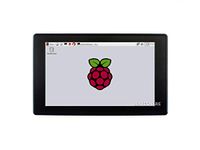 7inch HDMI LCD (H) (with case) 1024x600 Capacitive Touch Screen IPS Display HDMI Monitor with Toughened Glass Cover Case for Raspberry Pi 4/3/2/1 B B+ A+/Jetson Nano/Windows 10