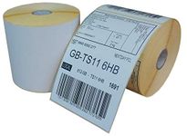 Primatel Direct Thermal Labels 1 roll (500 per roll) White 100mm x 150mm (6" by 4") for Zebra, Toshiba, Citizen, Eltron and Orion Printers