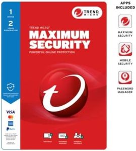 Trend Micro Maximum Security (1 Device) 2 Year