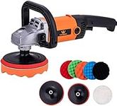 TOPWAY Electric Variable Speed Angle Polisher Sander 150 & 180mm with Accessories