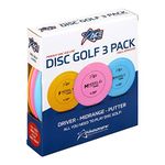 Prodigy Disc 3 Disc Starter Set | Beginner Disc Golf Set | Frisbee Golf Discs Starter Set | Disc Golf Kit includes 1 x Putter, 1 x Midrange, and 1 x Driver | Disc Golf Starter Kits for Adults