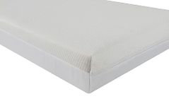 Night Comfort Baby Toddler Cool Touch Cot Bed Mattress - Temperature Regulating & Breathable With Removable Zipped Cover (140 x 70 x15cm)