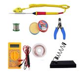 INSEN Digital Multimeter with LCD, AC-DC Voltage tester, Resistance test, Current Load Testing with Continuity (Soldering Kit)