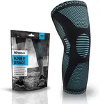 POWERLIX Compression Knee Sleeve - Best Knee Brace for Men & Women – Knee Support for Running, Basketball, Weightlifting, Gym, Workout, Sports – PLEASE CHECK SIZING CHART