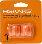 Fiskars 1968701001 Replacement Steel Blade Carriage for 12" Portable Trimmer (Pack of 2)