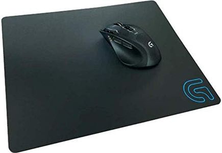 Logitech G440 Hard Polymer Gaming Mouse Pad, 340 x 280mm, Thickness 3mm, Low surface friction, Consistent surface texture, Stable rubber base - Black