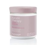 Alfaparf Milano Keratin Therapy Lisse Design Rehydrating Keratin Hair Mask - Maintains and Enhances Keratin Smoothing Treatment - Anti-Frizz Hair Care Product for Dry and Damaged Hair LuxeOil Keratin Restore Mask Sulfate, Paraben and Paraffin Free. (200ml)