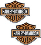 Chroma 5507 Harley-Davidson Domed Emblem Decal