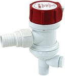 Rule 403FC Livewell / Baitwell Pump, Tournament Series, Removable Motor Cartridge, 800 GPH, 12 Volt,White/Red