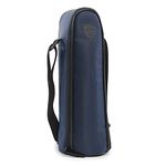 ENSULATOR Premium Hot & Cold Water Bottle Cover | Polyester, 1 Ltr, (Blue)