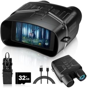 Night Vision Goggles | 4K Night Goggles For Adult | 3 Inch Screen Binocular With Photo And Video Recording | 32GB Memory Card | Close Quarters Tactical Goggle | Digital Infrared Night Vision Binocular