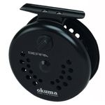 Okuma Sierra Diecast Aluminum Fly Reel, 4/5 WT. Black