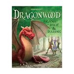 Gamewright | Dragonwood Game | Board Game | Ages 8+ | 2-4 Players | 2 Minutes Playing Time, Orange,silver,white