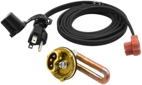 Zerostart 3100059 Freeze Plug Engine Block Heater for Chevrolet, GMC, 1-5/8-Inch Diameter | CSA Approved | 120 Volts | 1000 Watts