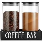 OUTNILI Glass Coffee Canister for G