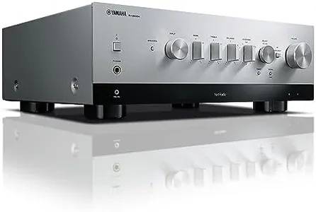 Yamaha R-N800A Network Receiver with Phono and Built-in DAC, Silver