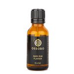 Ossoro Dark Rum Flavour, 30ml/ Glass Bottle