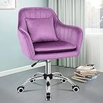 ALFORDSON Velvet Office Chair Swive