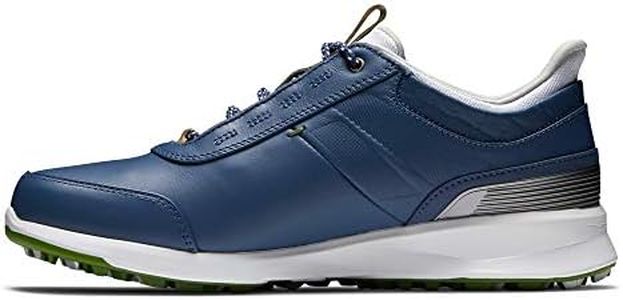 Footjoy Women's Stratos Golf Shoe, Blue, 8 AU