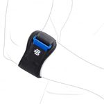 Bauerfeind EpiPoint Elbow Strap | Targeted Relief for Tennis Elbow and Golfer's Elbow | Adjustable Pressure Pad | One Universal Size | Made in Germany | Breathable for Daily Wear - Color, Black