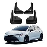 REDOVO 4Pcs Car Mud Flaps Splash Guards for Toyota Corolla 2020-2023 Front Rear Wheel Fender Splash Guards Protection Accessories