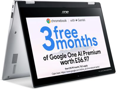 Acer Chromebook Spin 311 Laptop – 64GB Storage, 11.6" Touchscreen