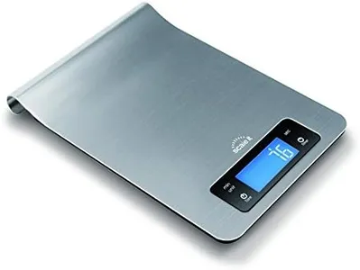 Scaleit Digital Multi-function Kitchen and Food Scale, Elegant Brushed Stainless Steel Design with Special Hang-able Design for Easy Storage