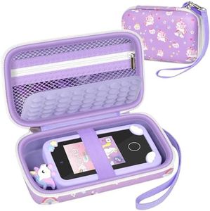 ANKHOH Kids Smartphone Case Compatible with Luyiilo/for Yosfeng/for WEOLULI/for Luoba/for Kikidex Toddler Girl Boys Cell Mobile Phones, Toys Learning Games Player Storage Holder (Box only)