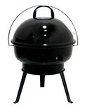 Fabrilla Round Barbeque Folding with Legs with 5 Skewers BBQ Charcoal grill