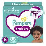 Pampers Cruisers Diapers Size 6 88 Count