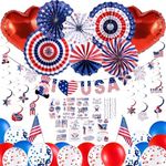 SUNBEAUTY 4th July Party Decoration