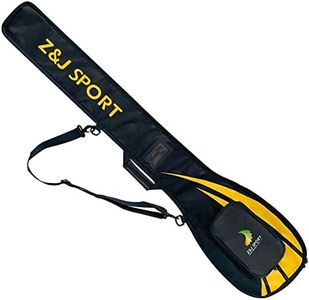 Z&J SPORT Paddle Bag for Outrigger Canoe Paddle or Dragon Boat Paddle, Multiple Pockets and Waterproof Paddle Inner Sleeve