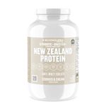 Schinoussa Super Foods New Zealand Whey Protein Isolate | 25g Protein | 0g Of Sugar | 1g Of Carbs| 110 Calories (Cookies & Cream, 910 g (Pack of 1)