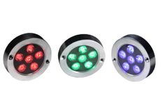 Tulsi Light, Swimming Pool and Fountains Light, RGB Colour, Underwater Crystal Solid LEDs Lights IP 68 (1 Pcs Light)